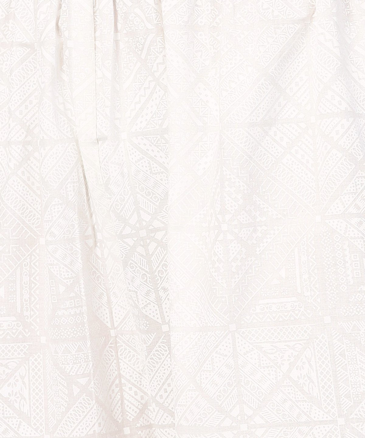 Off White Printed Ankle Length Pallazo | LASVINI - Redefining Indian Fashion with Elegance