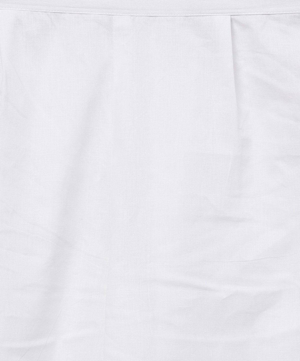 Blue Printed Gathered A-Line Kurta With White Palazzo | LASVINI - Redefining Indian Fashion with Elegance
