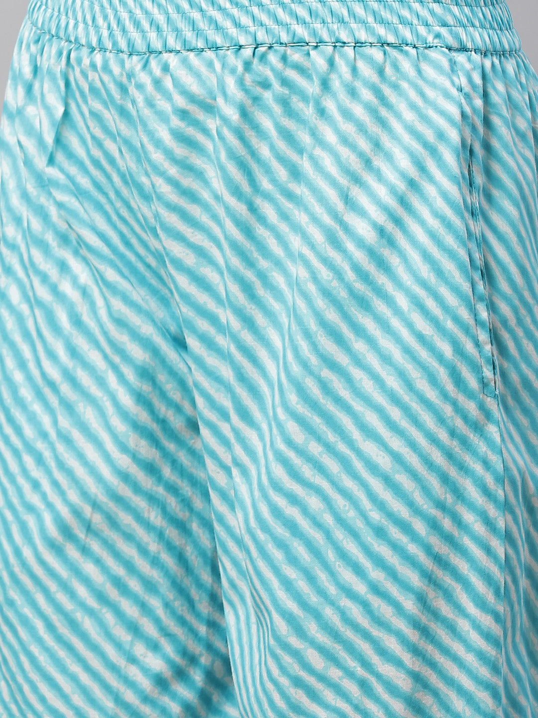 Women'S Sky Blue Cotton Straight Kurta Pant Set With Dupatta | LASVINI - Redefining Indian Fashion with Elegance