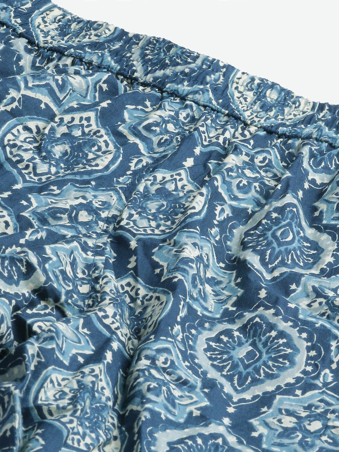Women'S Indigo Cotton Nightwear/Loungewear | LASVINI - Redefining Indian Fashion with Elegance