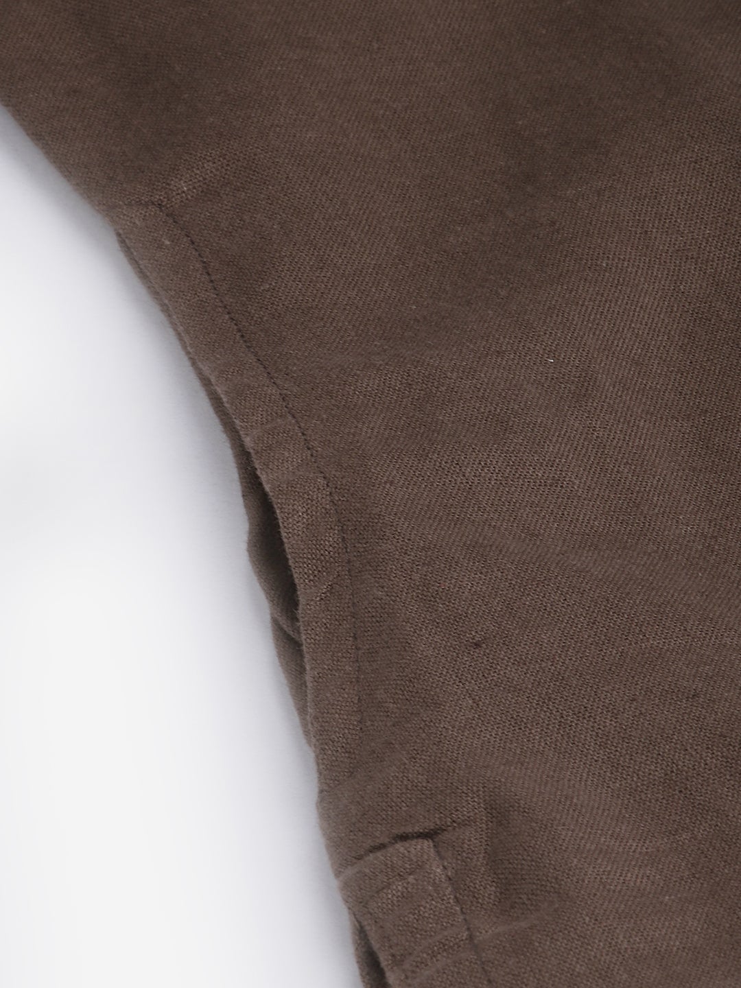 Women'S Brown Cotton Straight Kurti | LASVINI - Redefining Indian Fashion with Elegance