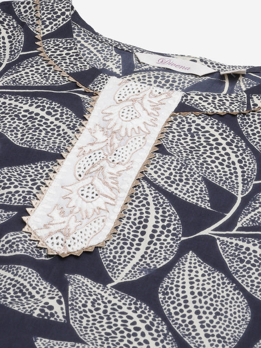 Women'S Printred Cotton Kurta Set With Sharara And Dupatta | LASVINI - Redefining Indian Fashion with Elegance