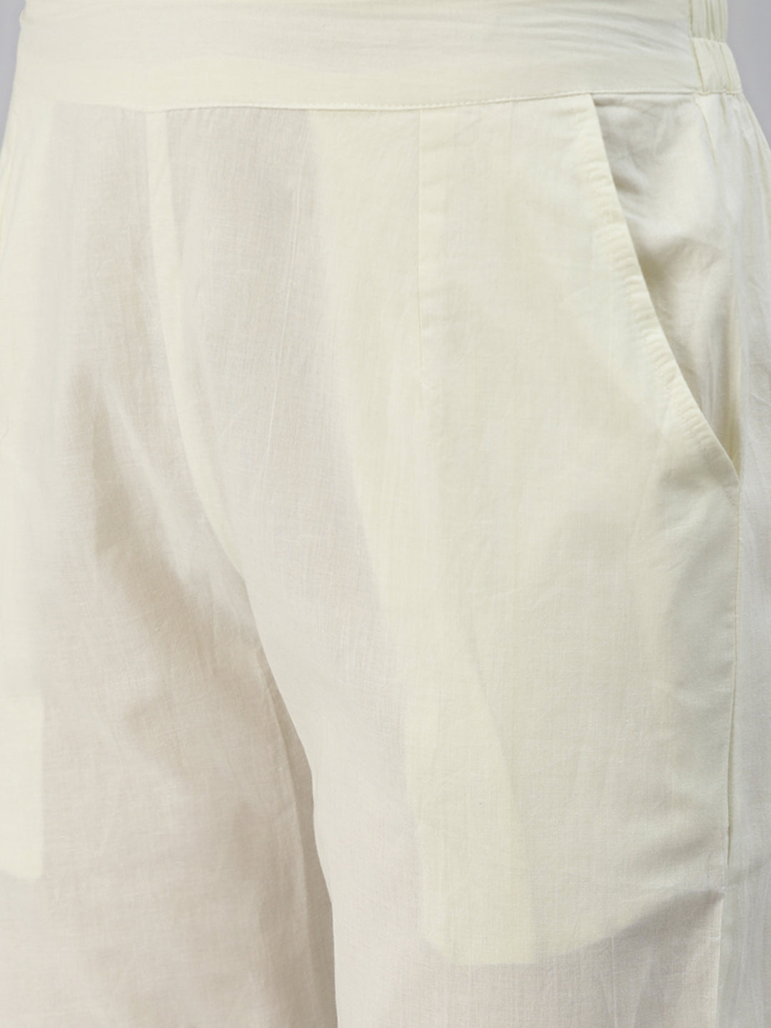 Women'S Blue Cotton Kurta Pant Set | LASVINI - Redefining Indian Fashion with Elegance