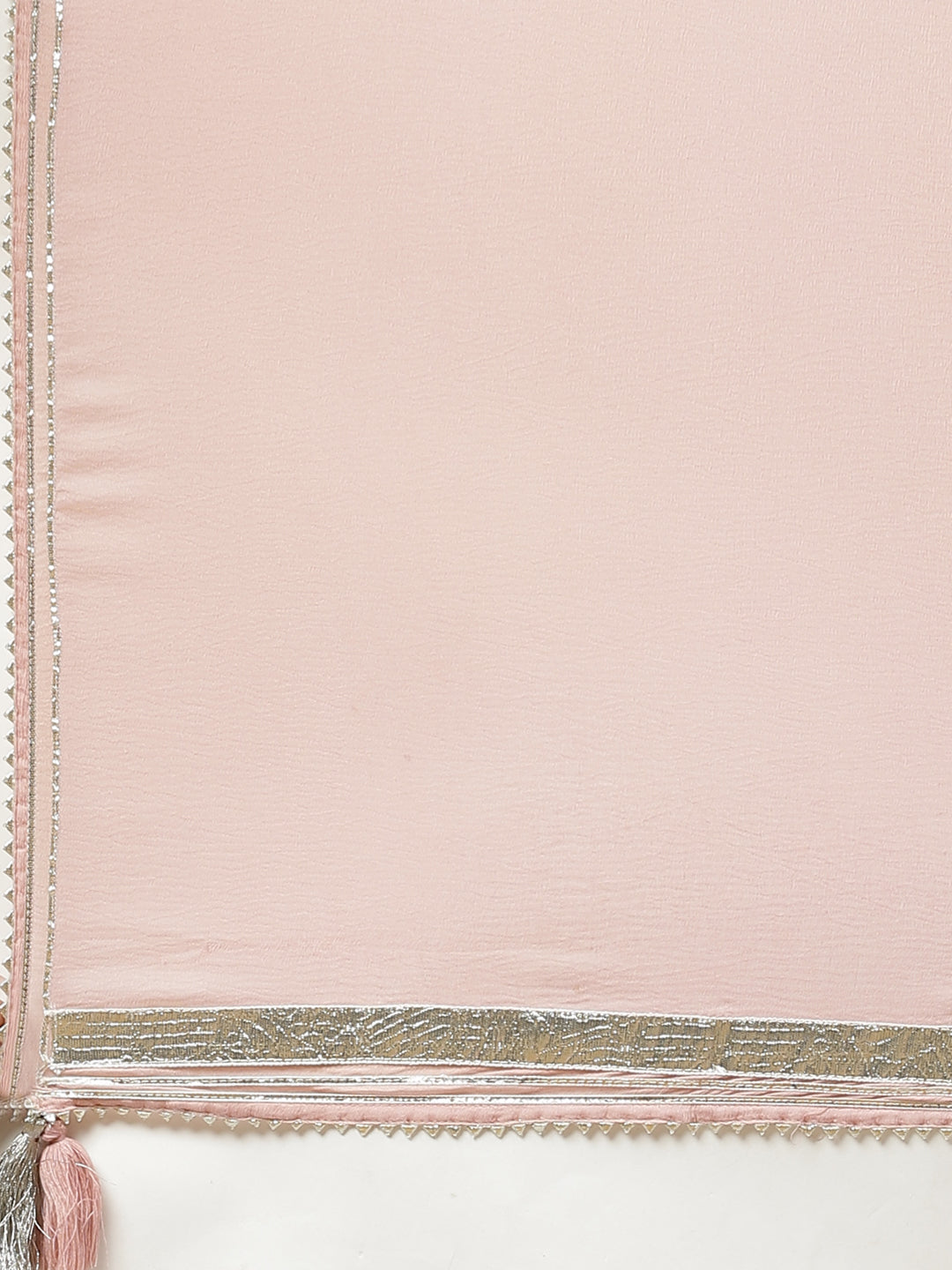 Women'S Light Pink Cotton Straight Kurta Palazzo Set With Dupatta | LASVINI - Redefining Indian Fashion with Elegance