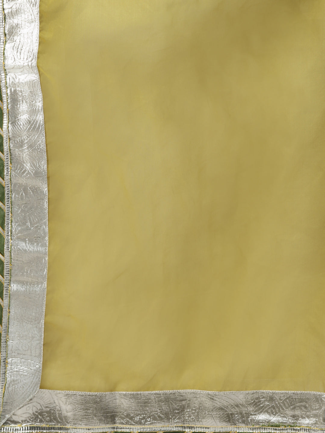 Women'S Yellow Cotton Sleeves Less Anarkali Skirt Set With Dupatta | LASVINI - Redefining Indian Fashion with Elegance