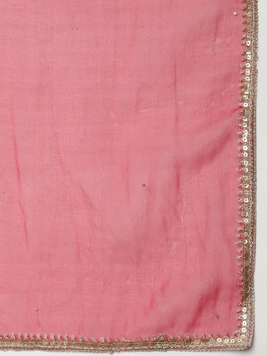 Maroon Solid Velvet Hand Work Kurta Pant With Organza Dupatta Set | LASVINI - Redefining Indian Fashion with Elegance
