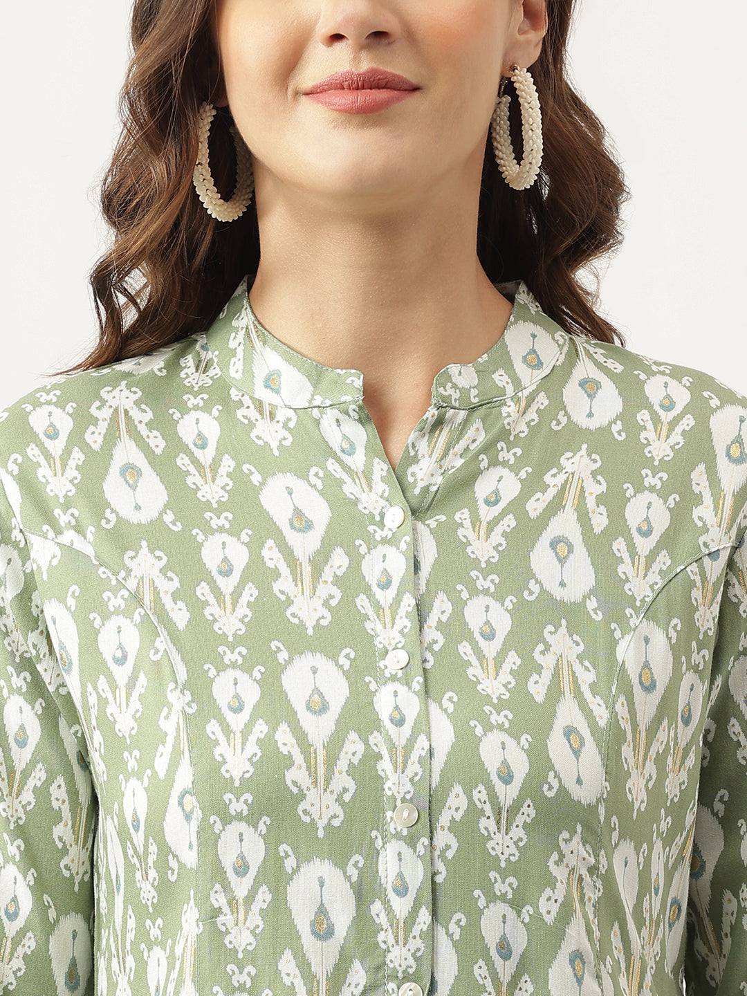 Floral Printed Rayon Regular Top | LASVINI - Redefining Indian Fashion with Elegance