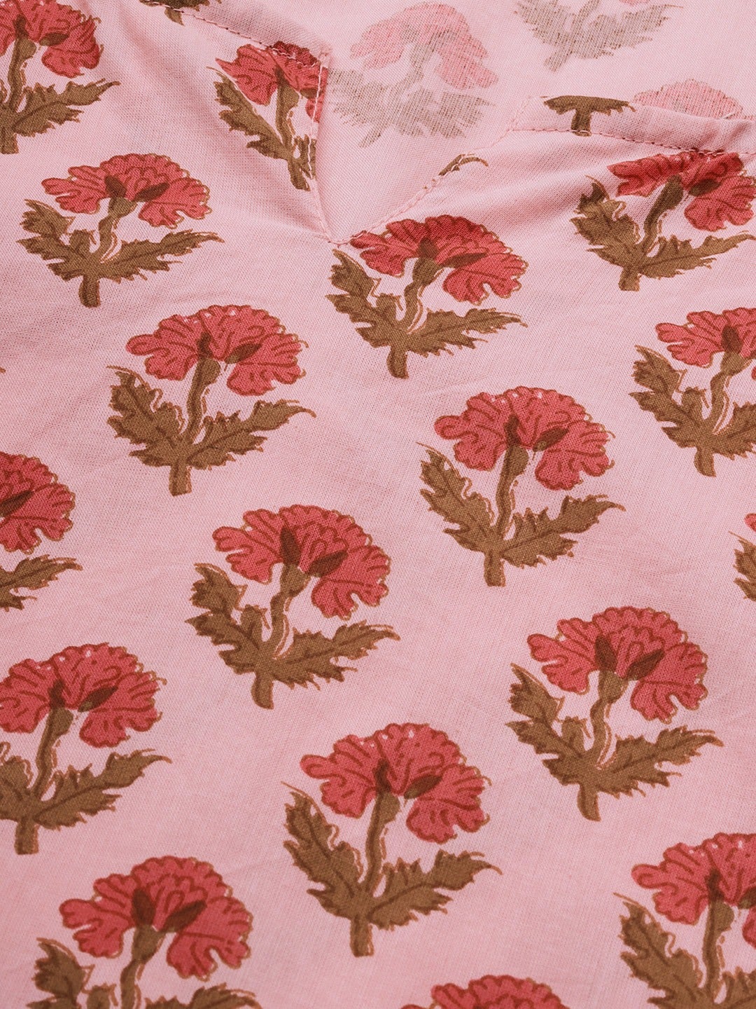 Women'S Pink Cotton Loungewear /Nightwear Set | LASVINI - Redefining Indian Fashion with Elegance