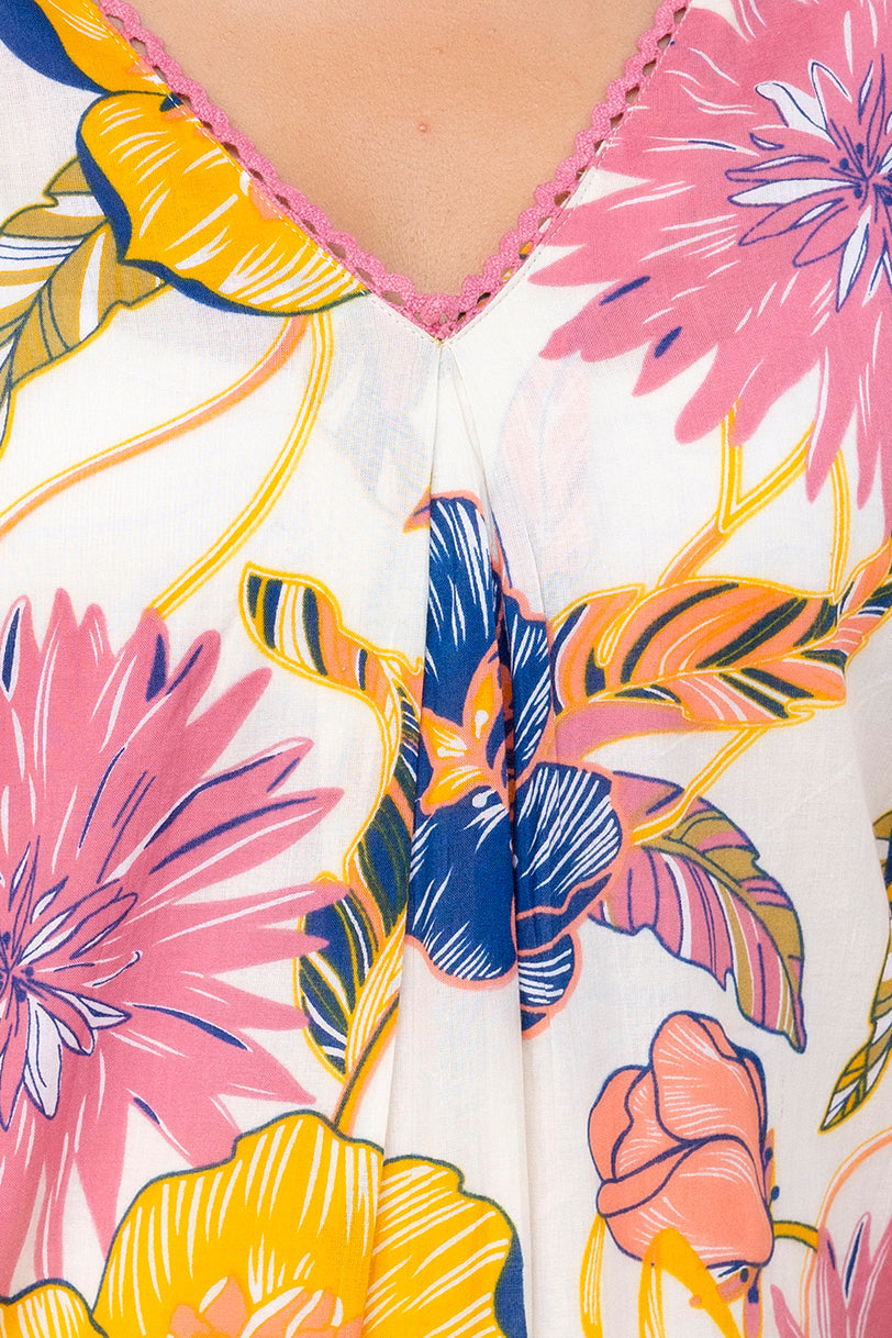 Multicolor Floral Printed Co-Ord Set for Women | LASVINI - Redefining Indian Fashion with Elegance