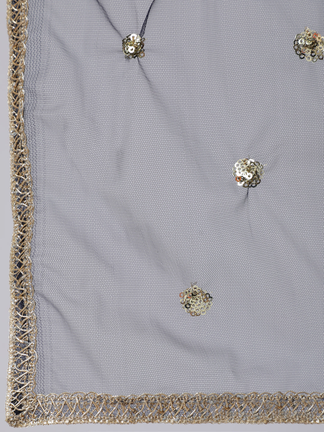 Women Navy Blue Embroidered Flared Kurta With Trouser And Dupatta | LASVINI - Redefining Indian Fashion with Elegance