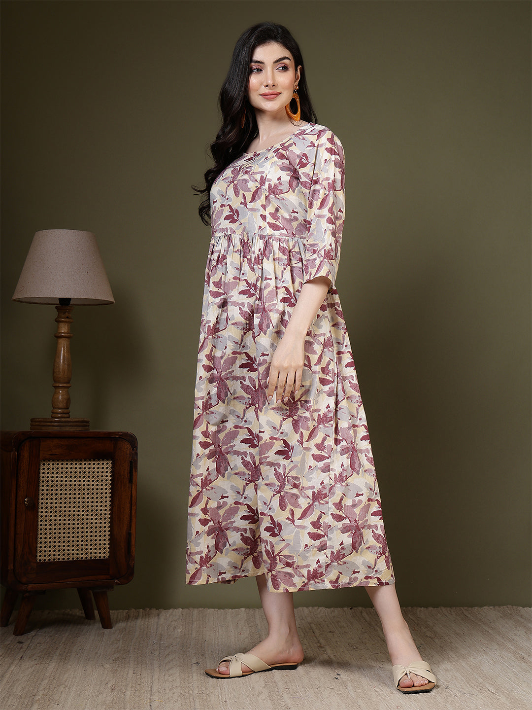 Off White Dress For Women | LASVINI - Redefining Indian Fashion with Elegance