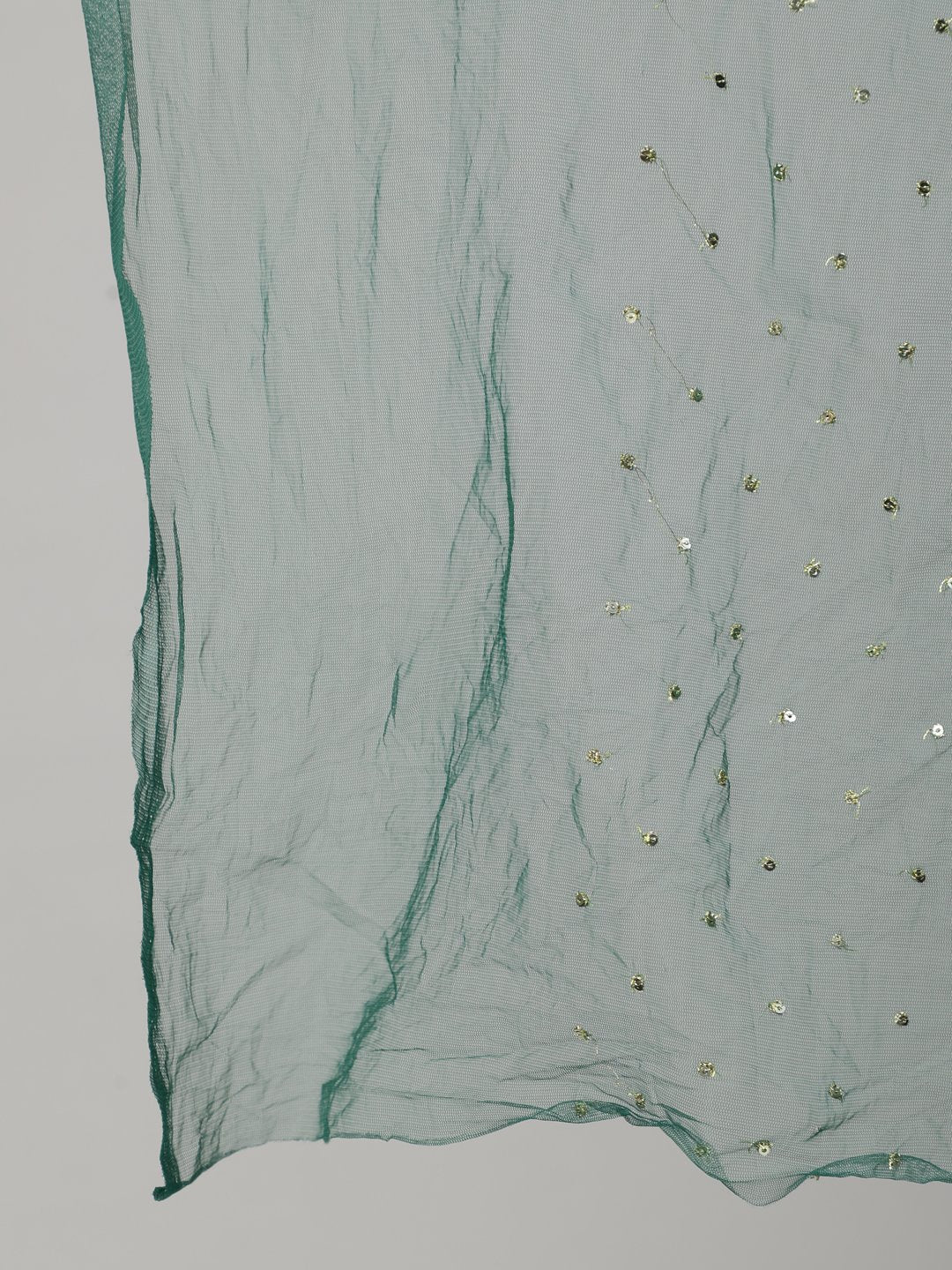 Women Green & Gold Printed Straight Kurta With Plazo & Dupatta | LASVINI - Redefining Indian Fashion with Elegance