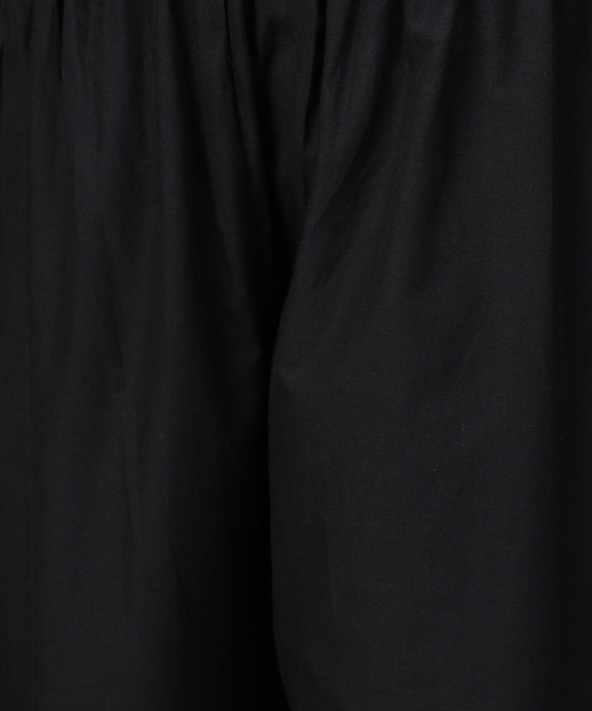 Black 3/4Th Sleeve Yoke Printed Kurta With Ankle Length Pallazo | LASVINI - Redefining Indian Fashion with Elegance