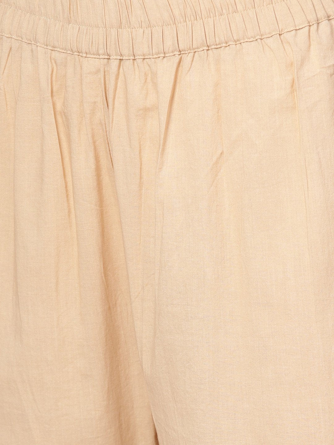 Green 3/4Th Sleeve Rayon Kurta With Beige Palazzo And Dupatta | LASVINI - Redefining Indian Fashion with Elegance