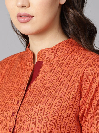 A Line Pleated Kurta With Border Detailing On The Sleeves With Straight Solid Pants | LASVINI - Redefining Indian Fashion with Elegance