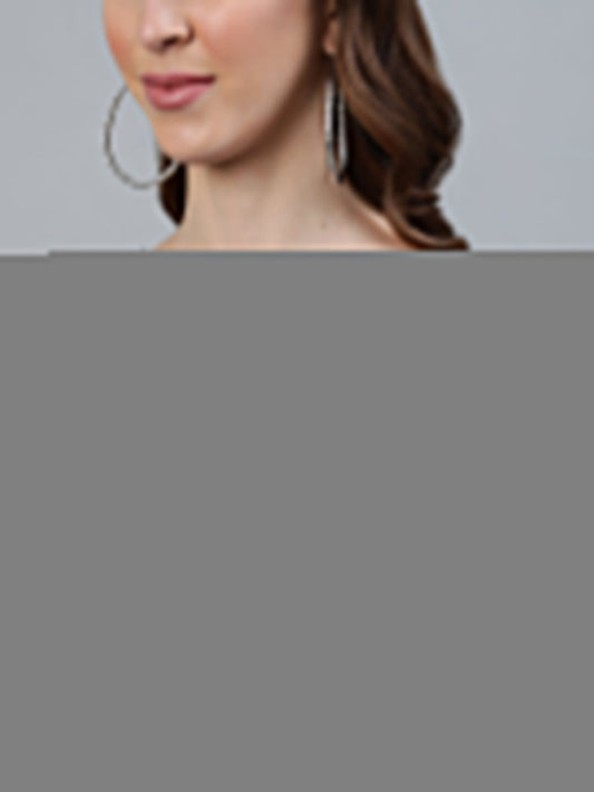 Women Blue Floral Printed Maxi Dress With Three Quarter Sleeves | LASVINI - Redefining Indian Fashion with Elegance