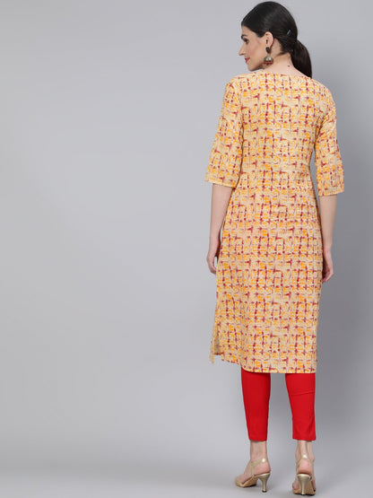 Women Navy Blue Printed Sleeveless Maxi Dress | LASVINI - Redefining Indian Fashion with Elegance