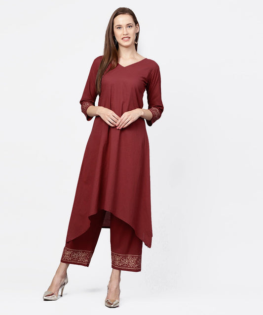 Kurta Pallazo | LASVINI - Redefining Indian Fashion with Elegance
