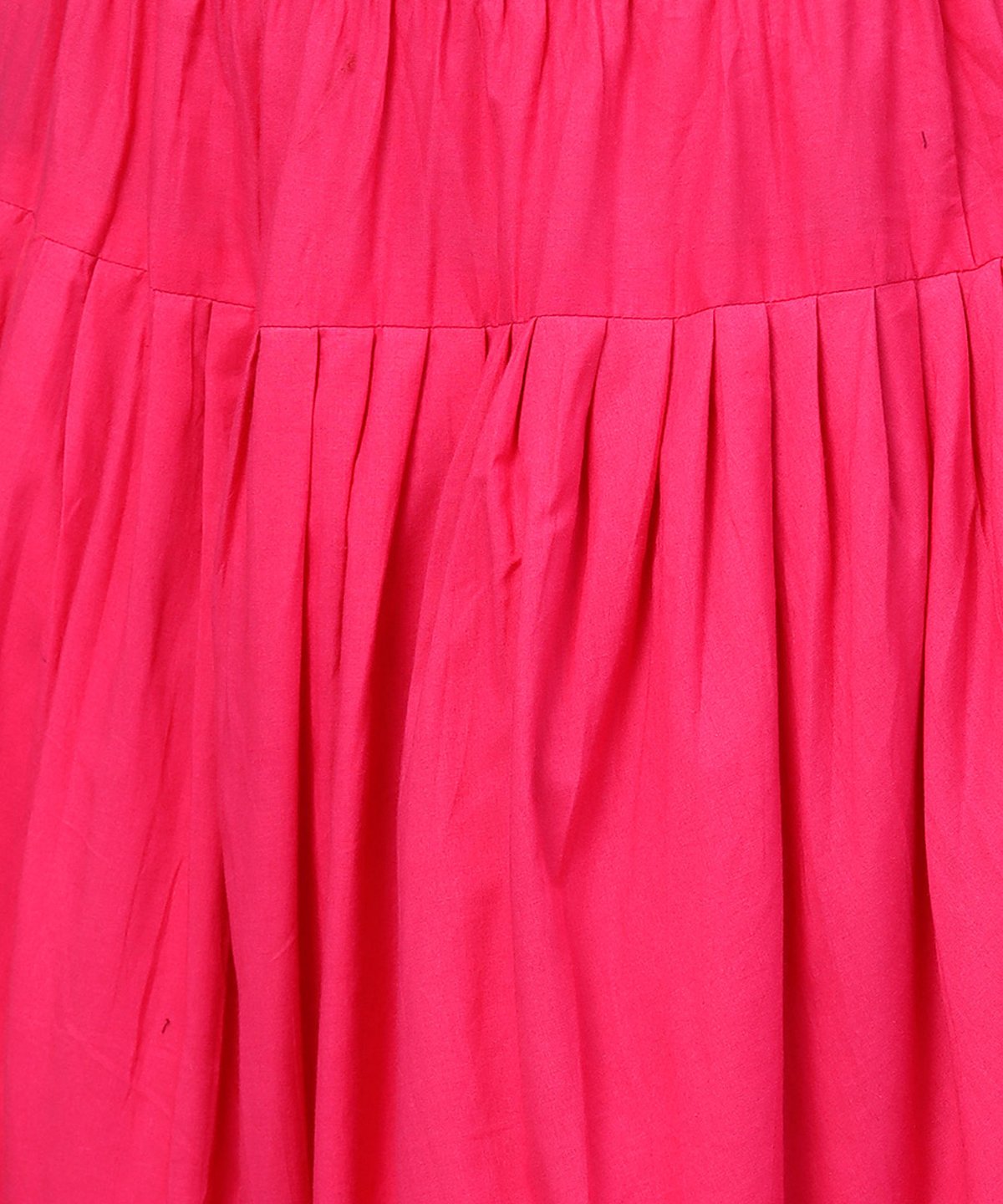 Solid Rani Pink Ankle Length Cotton Dhoti Pant | LASVINI - Redefining Indian Fashion with Elegance