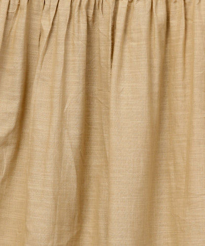 Mustard Yellow 3//4Th Sleeve Hand Block Printed Kurta With Hand Block Printed Palazzo Set | LASVINI - Redefining Indian Fashion with Elegance