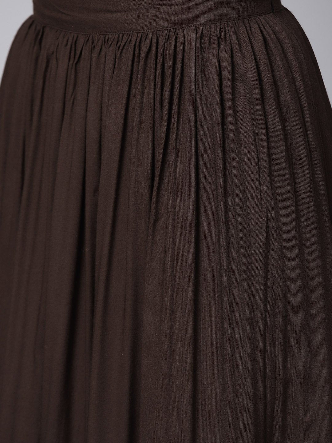 Black And Gold Printed Kurta Set With Ankle Length Skirt | LASVINI - Redefining Indian Fashion with Elegance