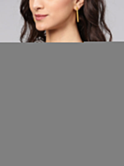 Black Check Printed Kurta With Multi Colored Human Figure Motifs | LASVINI - Redefining Indian Fashion with Elegance