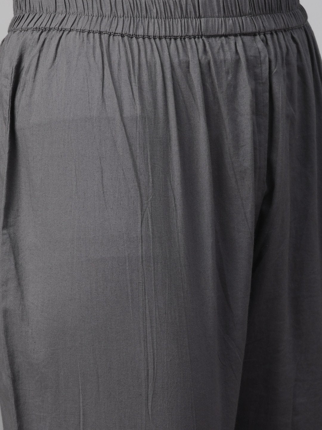 Women Peach & Burgundy Straight Floral Printed Kurta And Trousers Set | LASVINI - Redefining Indian Fashion with Elegance