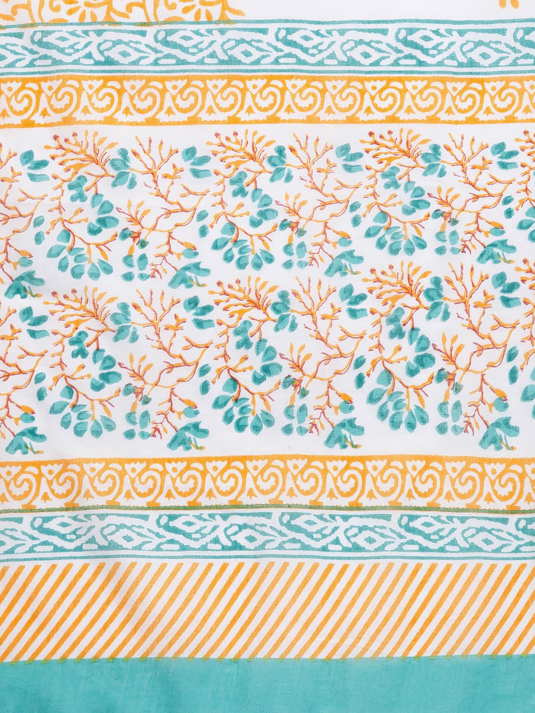 Women White & Blue Straight Floral Printed Kurta And Palazzos Set With Dupatta | LASVINI - Redefining Indian Fashion with Elegance