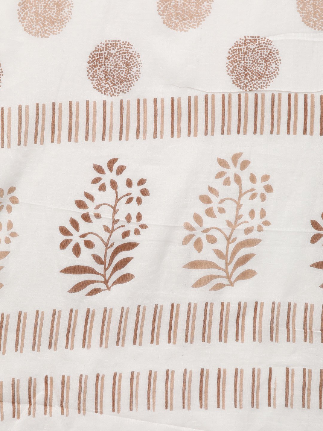 Women Blue & Beige Straight Floral Printed Kurta And Palazzos Set With Dupatta | LASVINI - Redefining Indian Fashion with Elegance