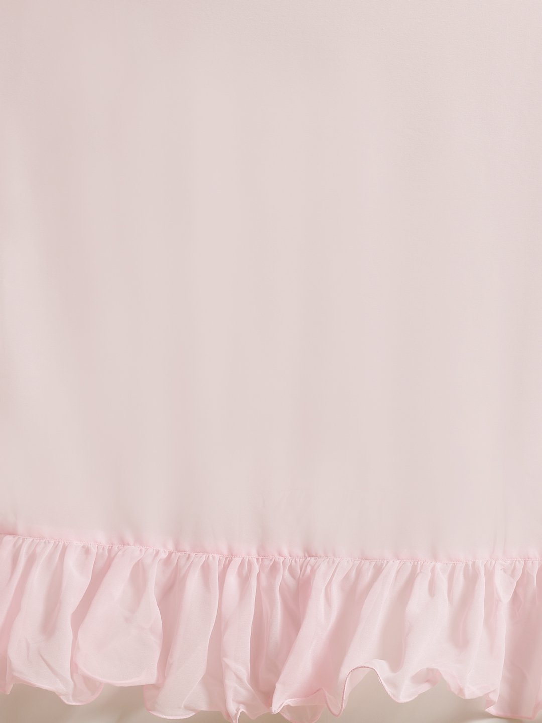 Women Pink Ruffle Saree With Semi Stiched Blouse | LASVINI - Redefining Indian Fashion with Elegance