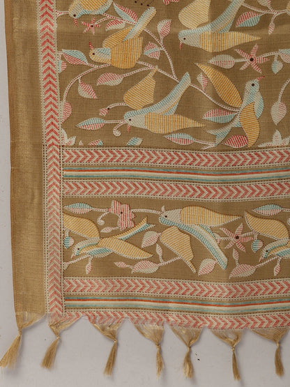 Women Red Three-Quarter Sleeves Straight Kurta And Trouser Pant Set | LASVINI - Redefining Indian Fashion with Elegance