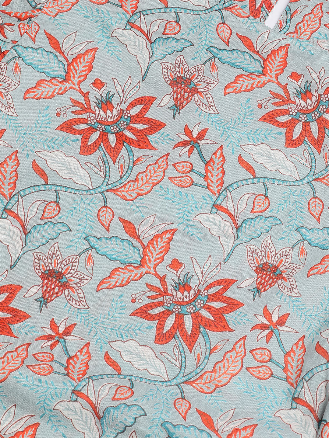 Women Sage Green Short Sleeves Ruffles Top | LASVINI - Redefining Indian Fashion with Elegance