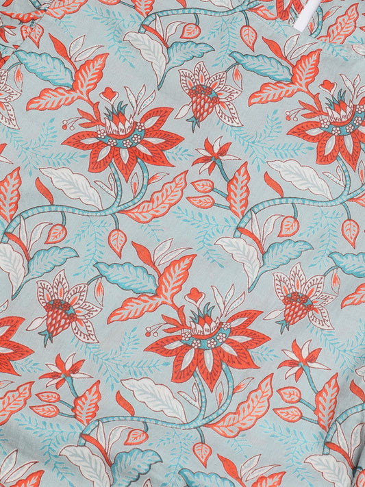 Women Sage Green Short Sleeves Ruffles Top | LASVINI - Redefining Indian Fashion with Elegance