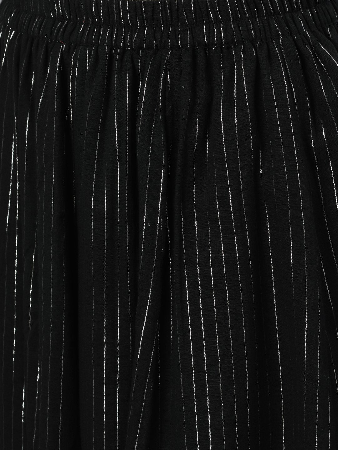 Women Black Maxi Skirt | LASVINI - Redefining Indian Fashion with Elegance