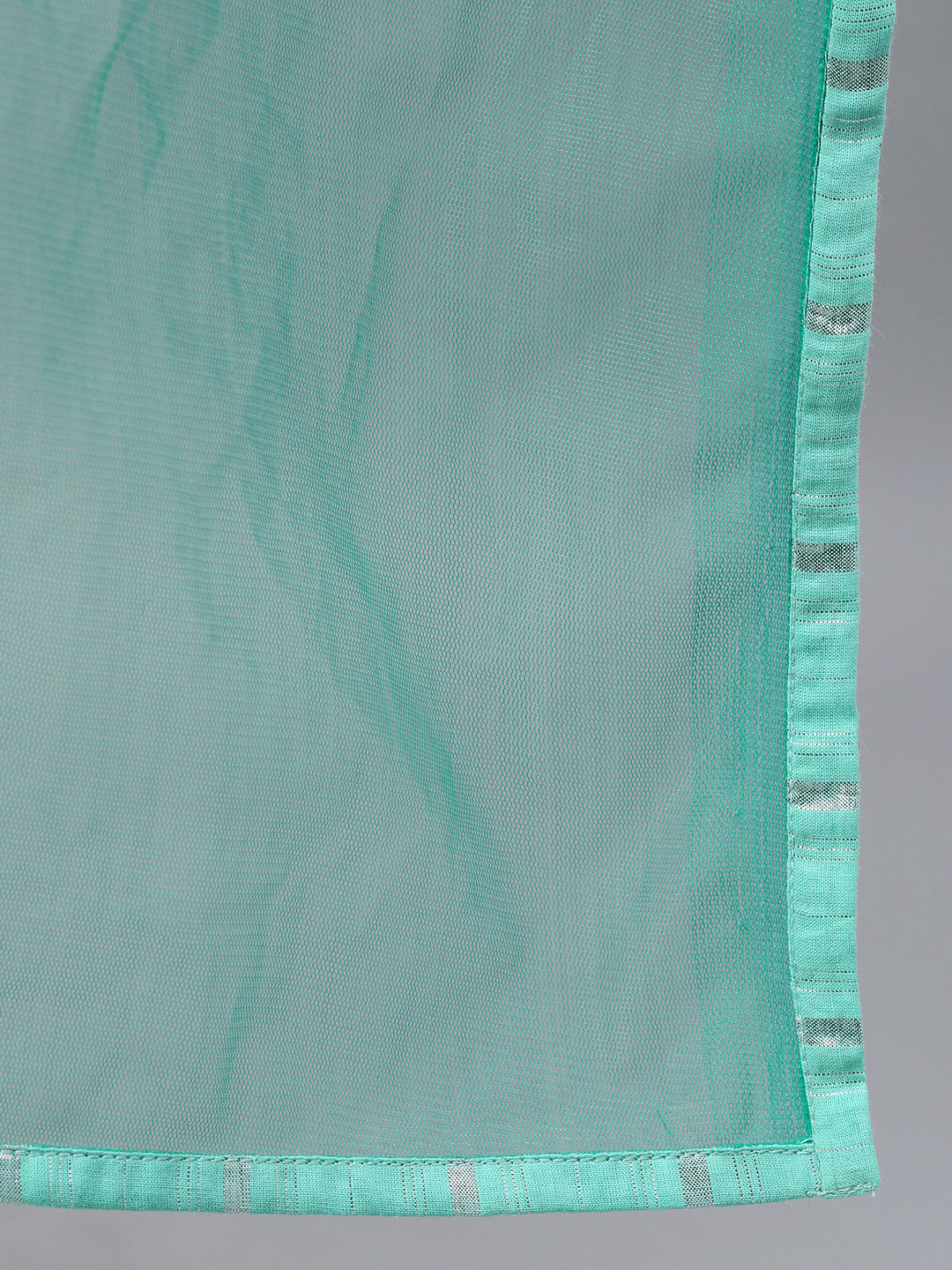 Women Green Solid Solid Round Neck Cotton Maxi Dress | LASVINI - Redefining Indian Fashion with Elegance