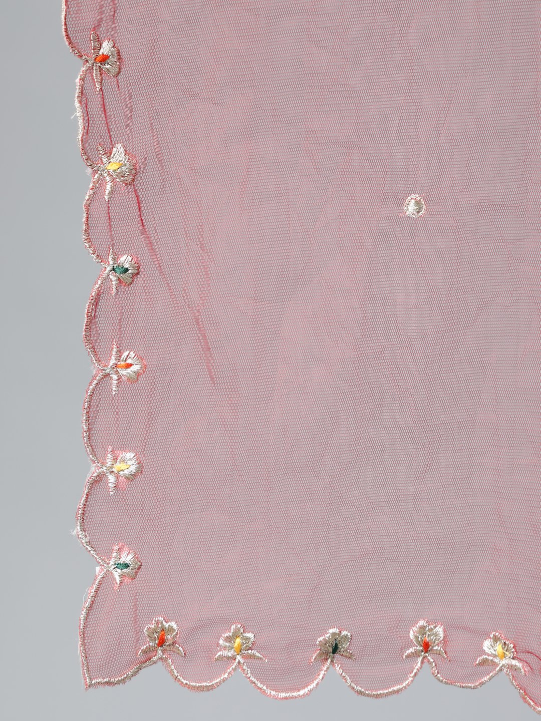 Women Red Embroidered Straight Kurta Plazzo & Scalloped Dupatta | LASVINI - Redefining Indian Fashion with Elegance