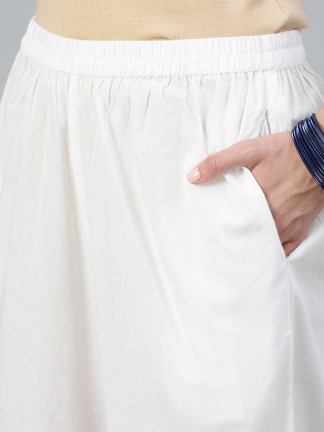 Women Sky Blue Straight Bandhani Printed Kurta With Plazzo & Dupatta | LASVINI - Redefining Indian Fashion with Elegance