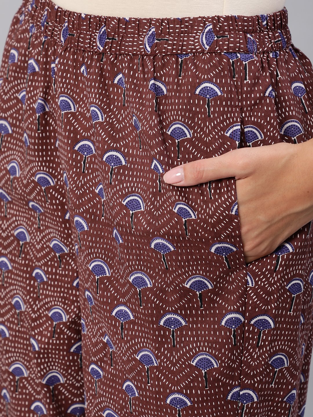 Women Multi Colored Night Suit Set | LASVINI - Redefining Indian Fashion with Elegance