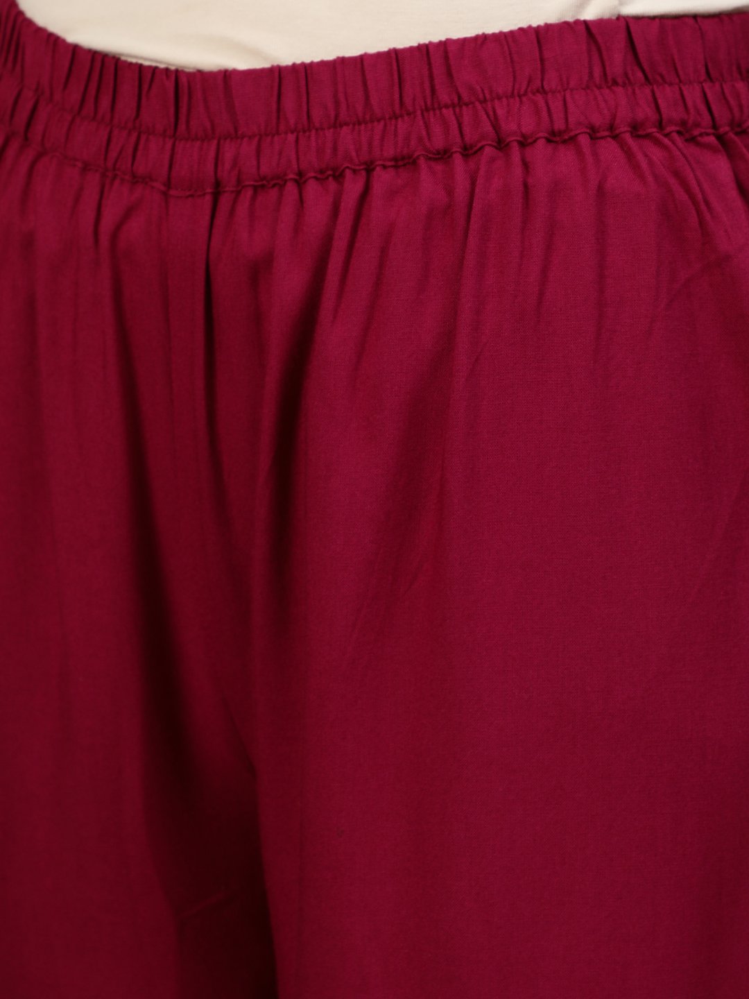 Women Wine Sequinned Embroidered Straight Kurta With Plazo & Dupatta | LASVINI - Redefining Indian Fashion with Elegance