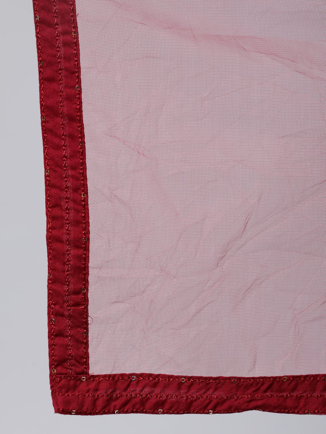 Women Maroon Sequened Straight Kurta With Plazo & Dupatta | LASVINI - Redefining Indian Fashion with Elegance