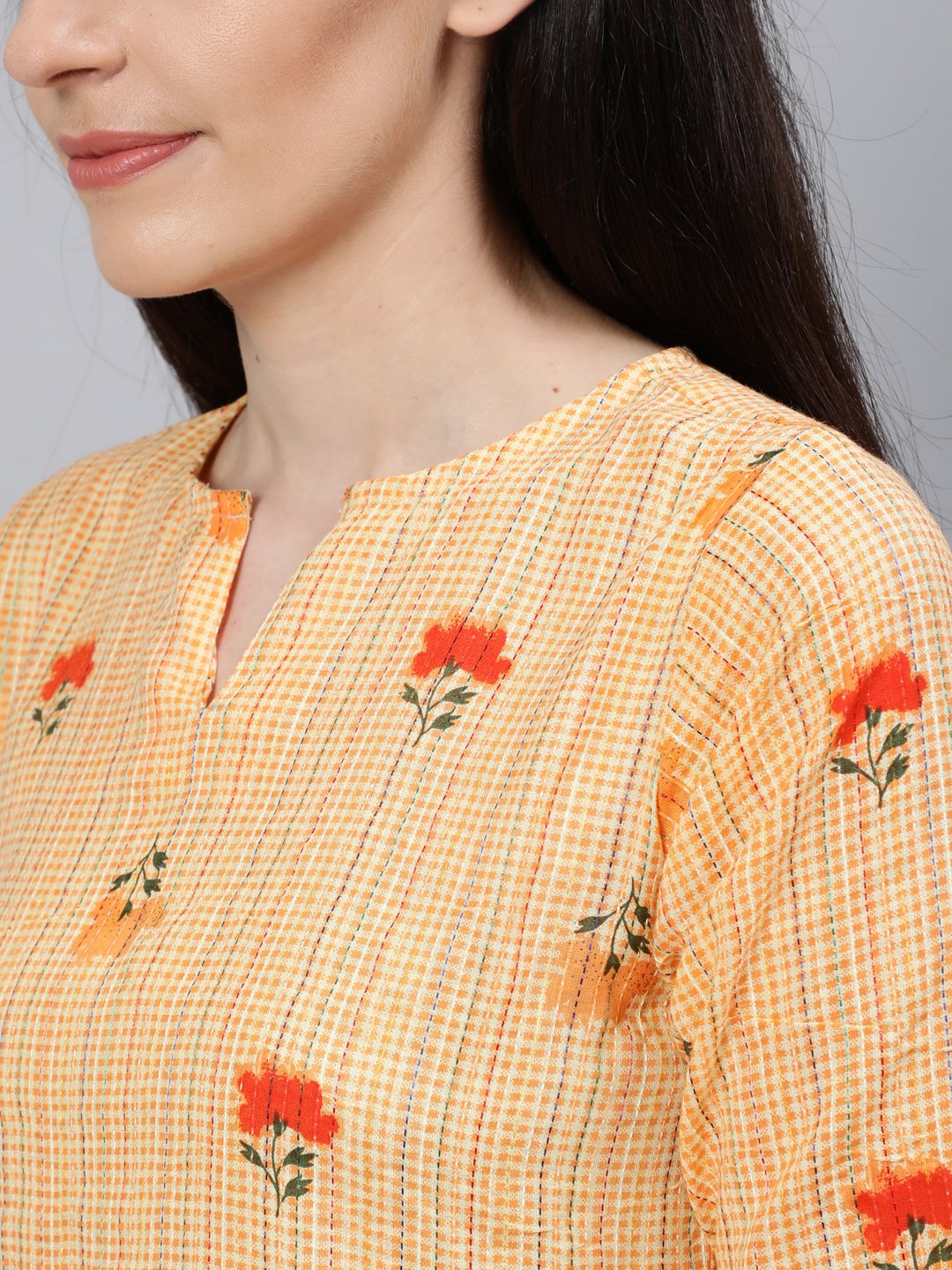 Women Light Yellow Printed Night Suit | LASVINI - Redefining Indian Fashion with Elegance