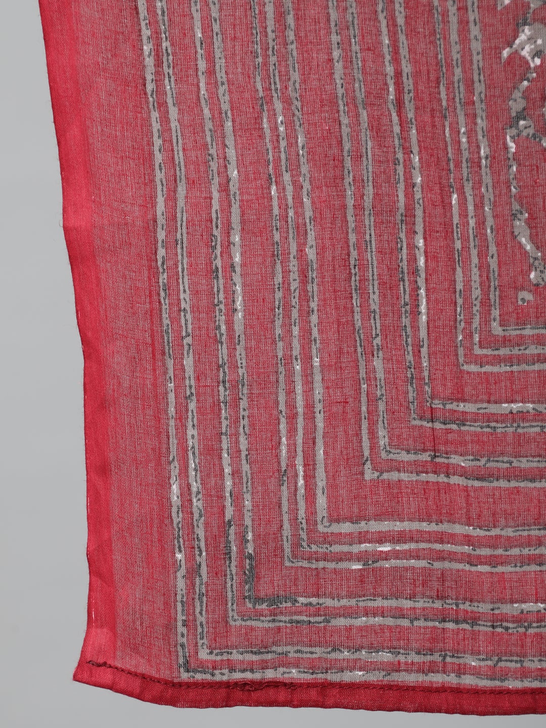 Women Maroon Striped Pure Cotton Kurta With Palazzos & Dupatta | LASVINI - Redefining Indian Fashion with Elegance