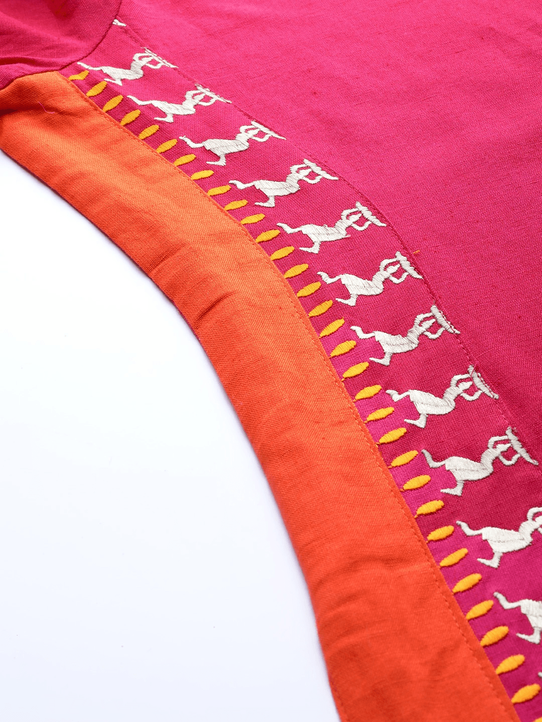 Pink Flex Kurta | LASVINI - Redefining Indian Fashion with Elegance