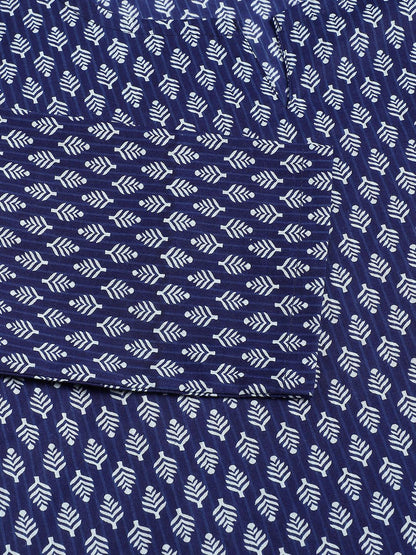 Blue Printed Loungewear/Nightwear | LASVINI - Redefining Indian Fashion with Elegance