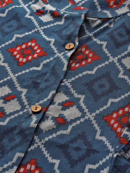 Women'S A-Line Printed Rayon Kurta | LASVINI - Redefining Indian Fashion with Elegance