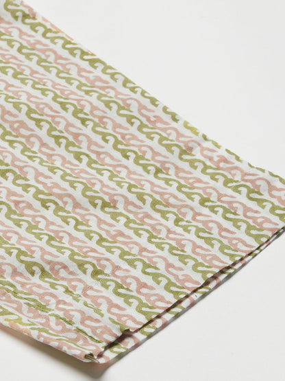 Women'S Pastel Green Floral Printed Cotton Kurta Pant Set | LASVINI - Redefining Indian Fashion with Elegance