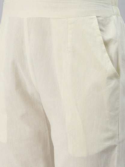 Women'S Blue Cotton Kurta Pant Set | LASVINI - Redefining Indian Fashion with Elegance