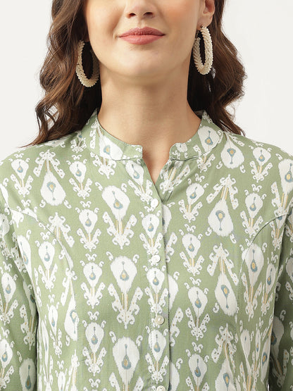 Floral Printed Rayon Regular Top | LASVINI - Redefining Indian Fashion with Elegance