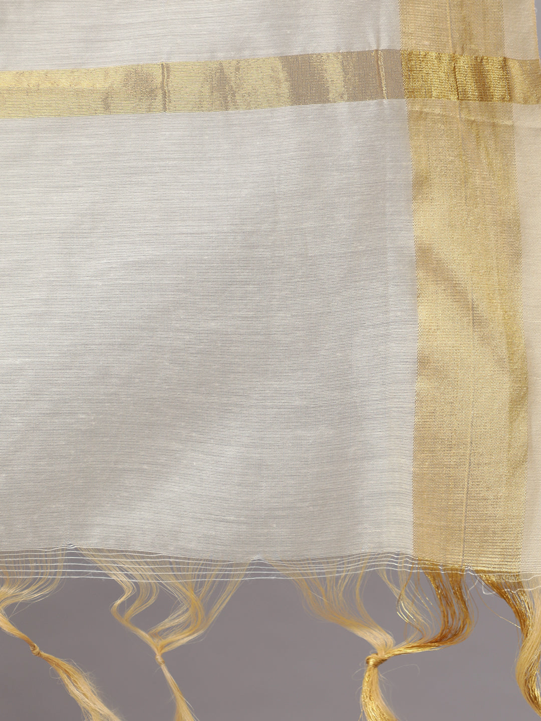 Women Blue Bandhini And Beige Solid Dupatta Combo, Pack Of Two | LASVINI - Redefining Indian Fashion with Elegance