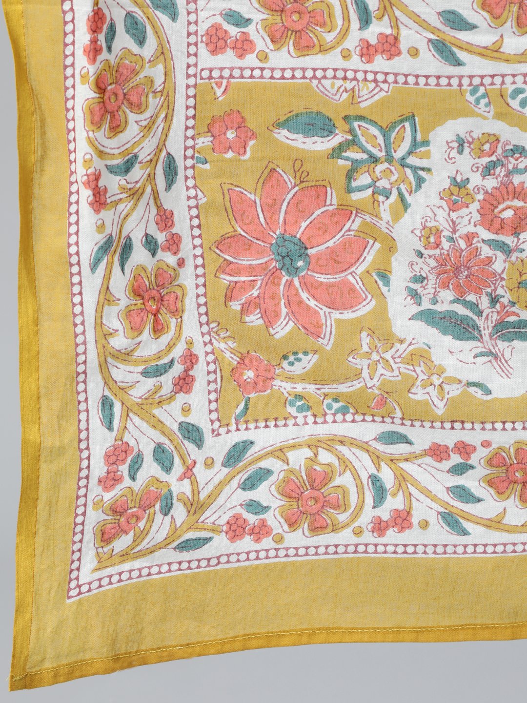 Women Mustard Three-Quarter Sleeves Straight Kurta With Palazzo And Dupatta With Pockets | LASVINI - Redefining Indian Fashion with Elegance